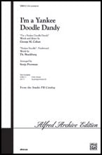 I'm a Yankee Doodle Dandy Two-Part choral sheet music cover